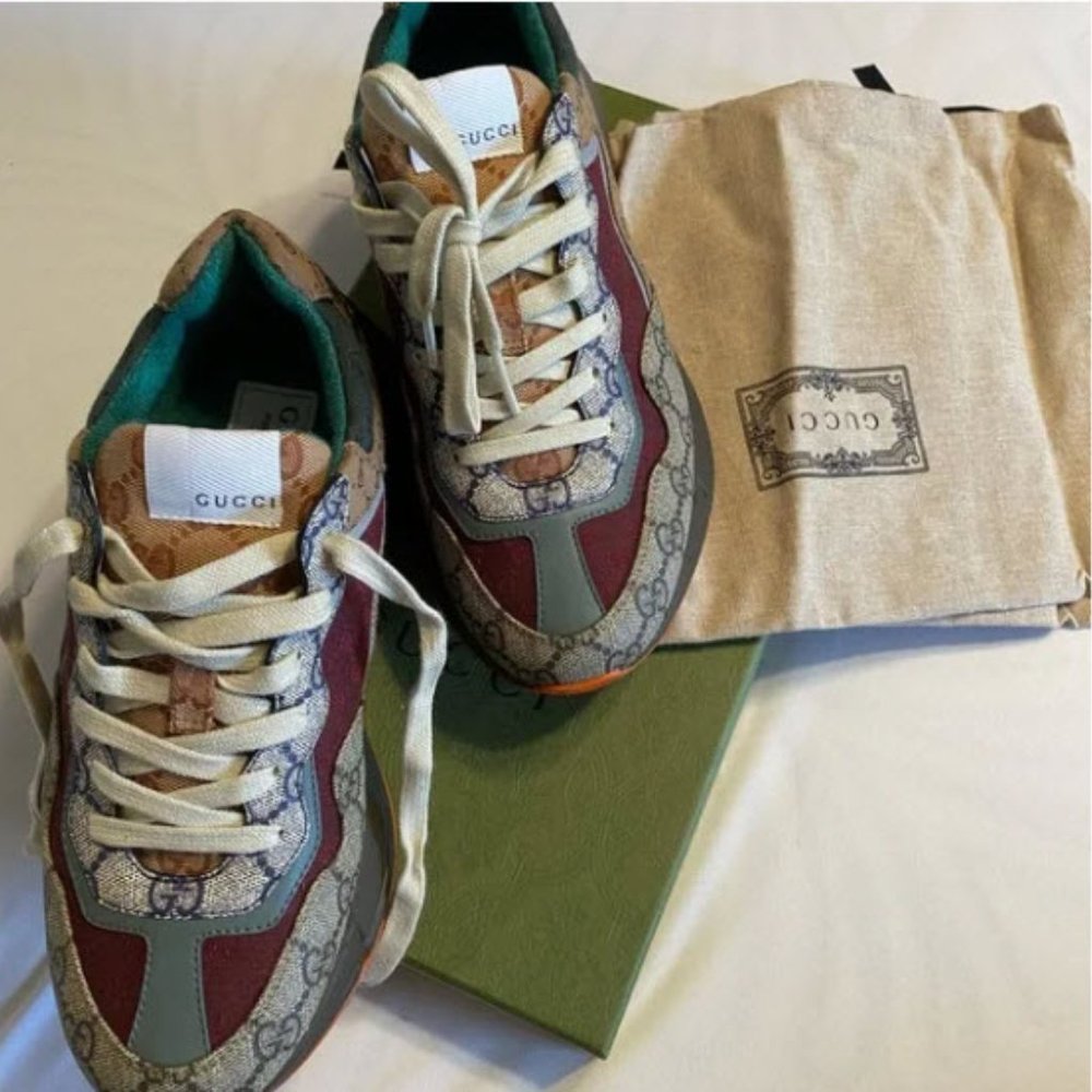 FUN! FUN! FUN! Gucci Rhyton sneakers Size 8